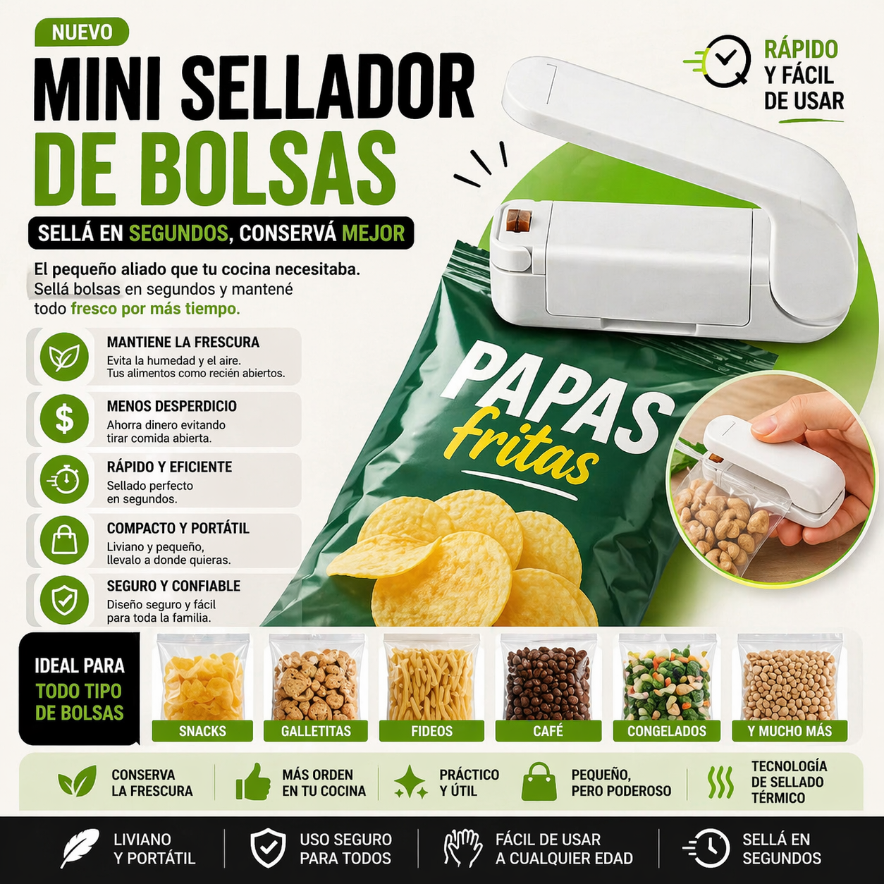 SealFresh PRO™ + Snack Saladix de 🎁 para la Prueba