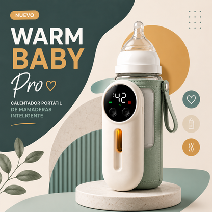 🍼 WARMBABY PRO™ - Calentador de Biberon Portátil