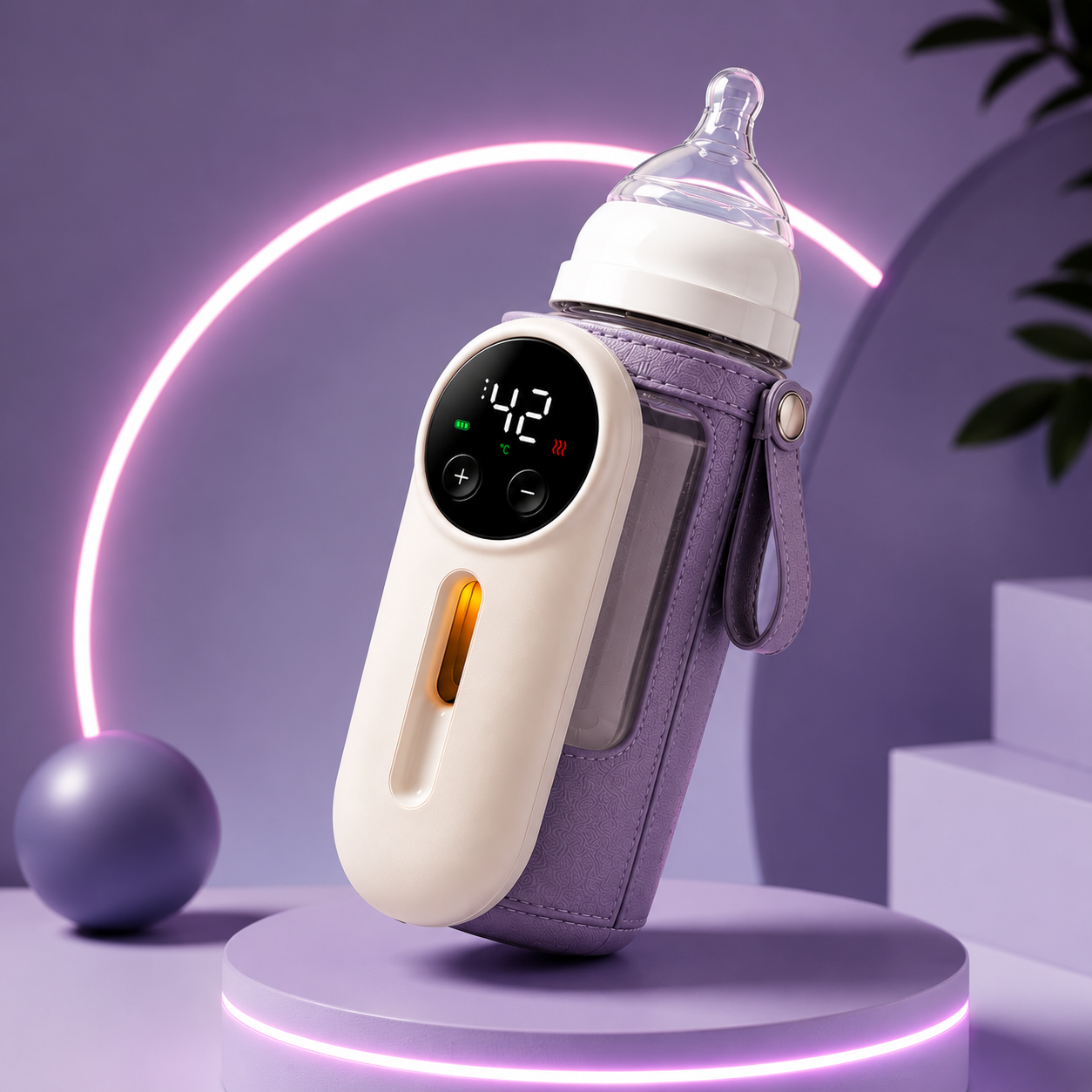 🍼 WARMBABY PRO™ - Calentador de Biberon Portátil