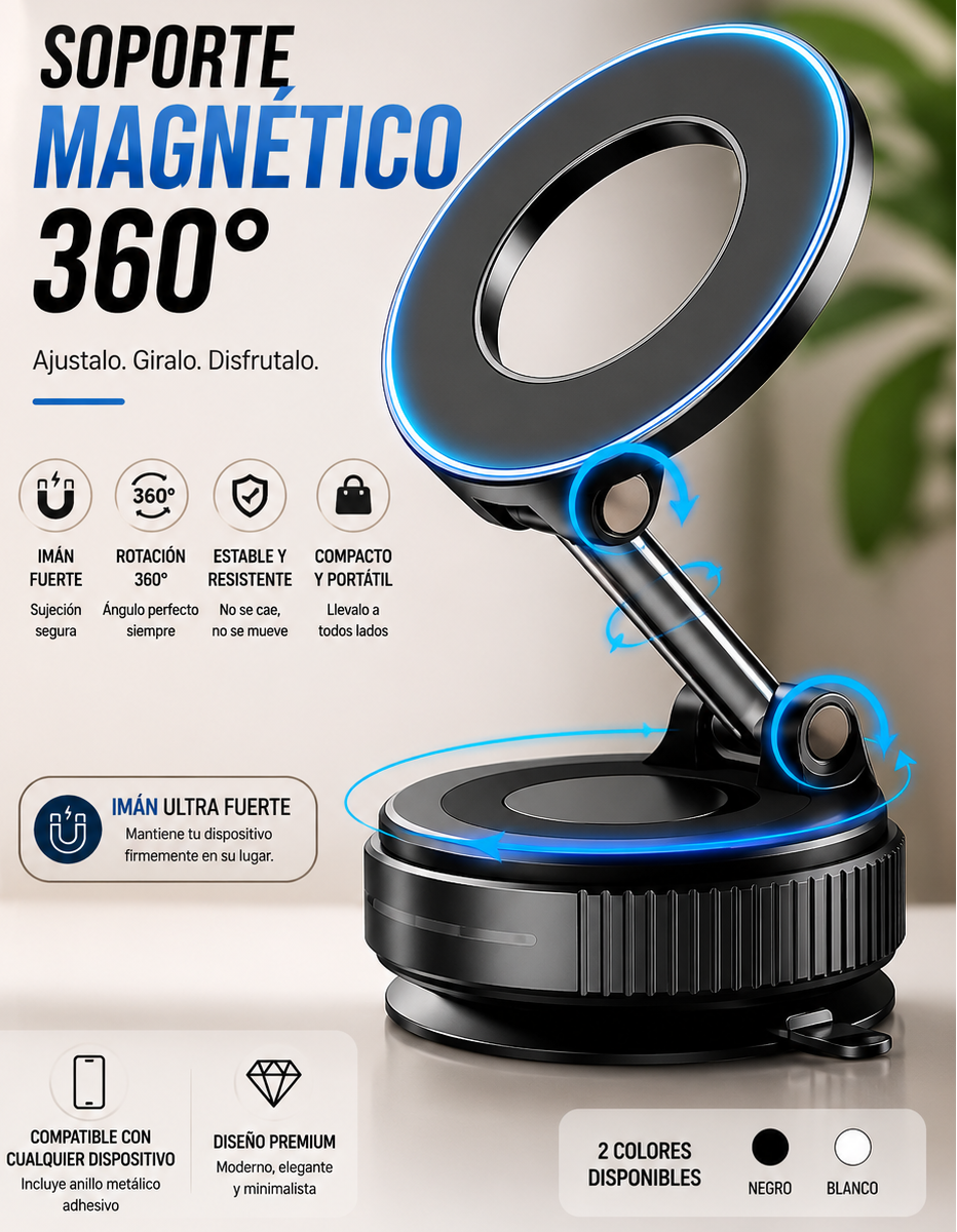 MagHold PRO™ Soporte Magnético Para Cualquier Celular